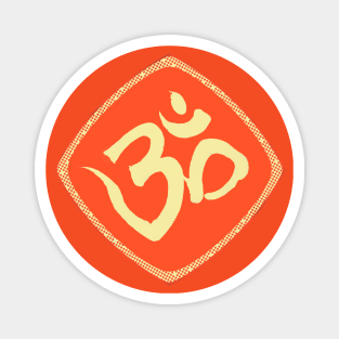 Om Spirituality Awareness Meditation Yoga Magnet